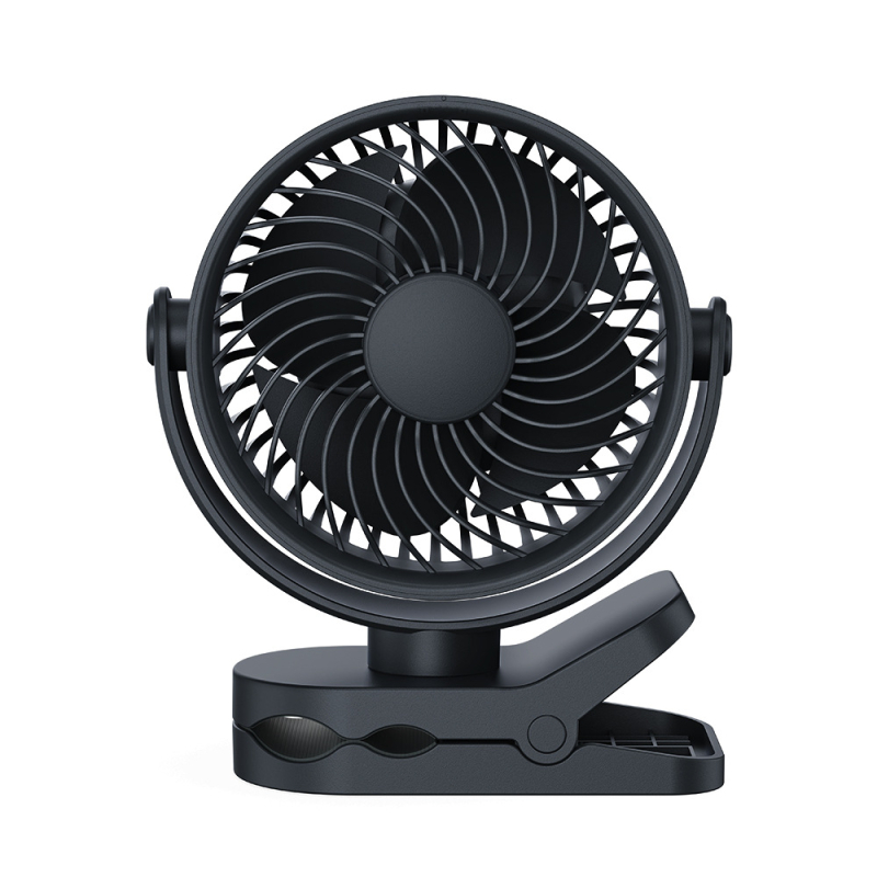 USB Type-C prisilietimo valdymas ventiliatorius be mentelių, stalinis arba sieninis tvirtinimas, įmontuota baterija 2000–4000 mAh, veikimo laikas 3–6 val., 100 greičių lygių