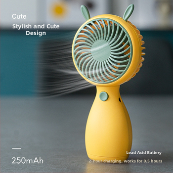 USB γραφεϊκός ανεμιστήρας με ενσωματωμένη μπαταρία 1000–1200 mAh, 4 λεπίδες, brushless κινητήρας, θόρυβος 50–60 dB, φορητός