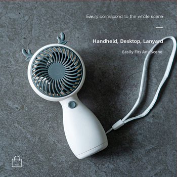 USB γραφεϊκός ανεμιστήρας με ενσωματωμένη μπαταρία 1000–1200 mAh, 4 λεπίδες, brushless κινητήρας, θόρυβος 50–60 dB, φορητός