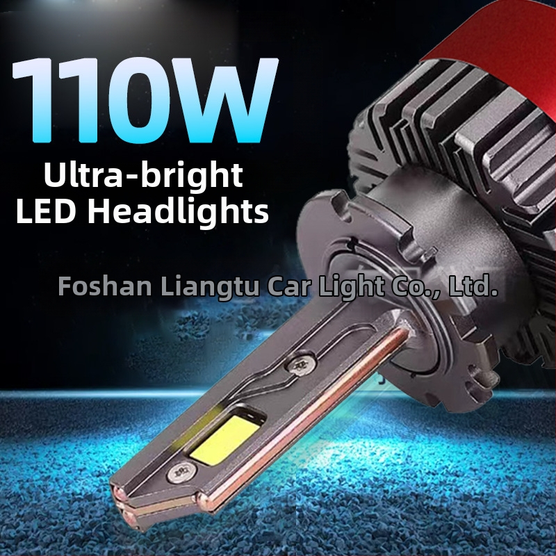 Κεφαλές LED προβολείς της σειράς D με 3 χαλκοσωλήνες, 55W, 12V, IP68, 12000 lm