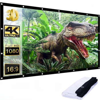 Проекционен екран за проектор, портативен сгъваем (модел JYY-100, тегло 660, мощност 0, марка Independent, енергийна ефективност 100)