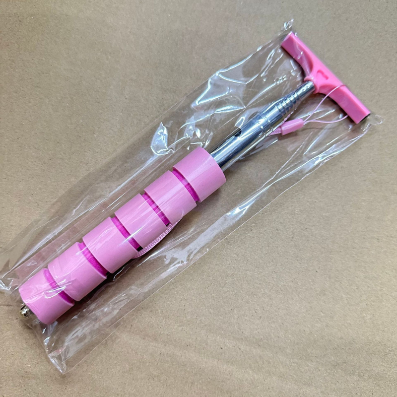 Автомобилен чистач, ръчен телескопичен, универсален, 180° ъгъл на почистване, ABS и неръждаема стомана