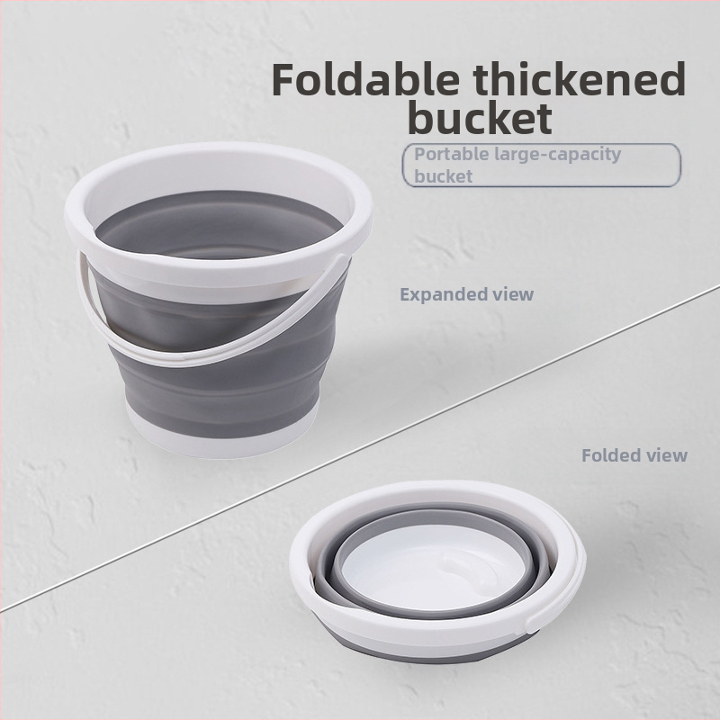 Сгъваема кофа за дома и открити пространства с дръжка; без марка; внос: Не; материал: PP+TPR; пускане: пролет 2017; тегло: 7.6 кг