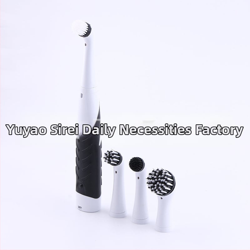 Sirui četrās vienā elektriskā tīrīšanas birste, plastmasas korpuss, notīra grūti pieejamus stūrus, 260 g