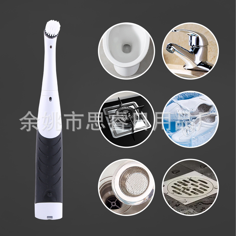 Sirui četrās vienā elektriskā tīrīšanas birste, plastmasas korpuss, notīra grūti pieejamus stūrus, 260 g