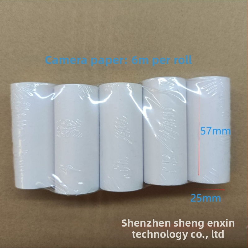 Карманен термален принтер за печат на грешни задачи – Bluetooth/USB, термална хартия, вградена литиева батерия, формат печати 57×30