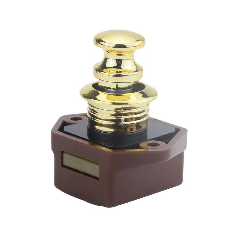 RV шкафова бутонна издърпваща ключалка – ABS, модел JA102, 30 000 цикли, 34,2 g