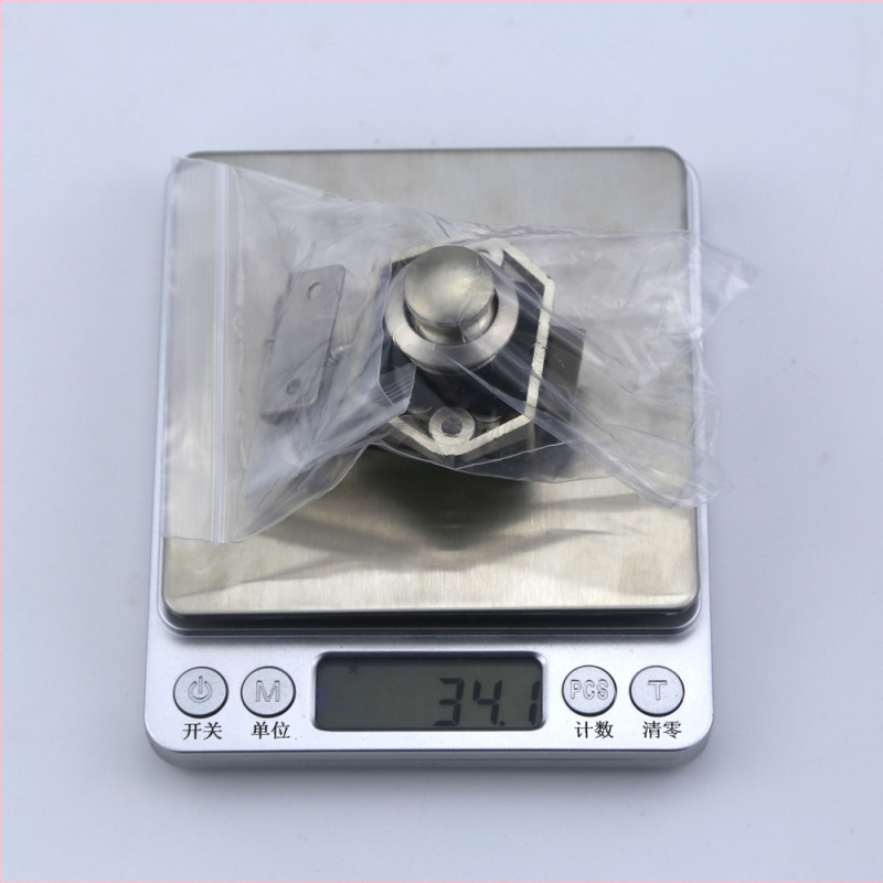 RV шкафова бутонна издърпваща ключалка – ABS, модел JA102, 30 000 цикли, 34,2 g