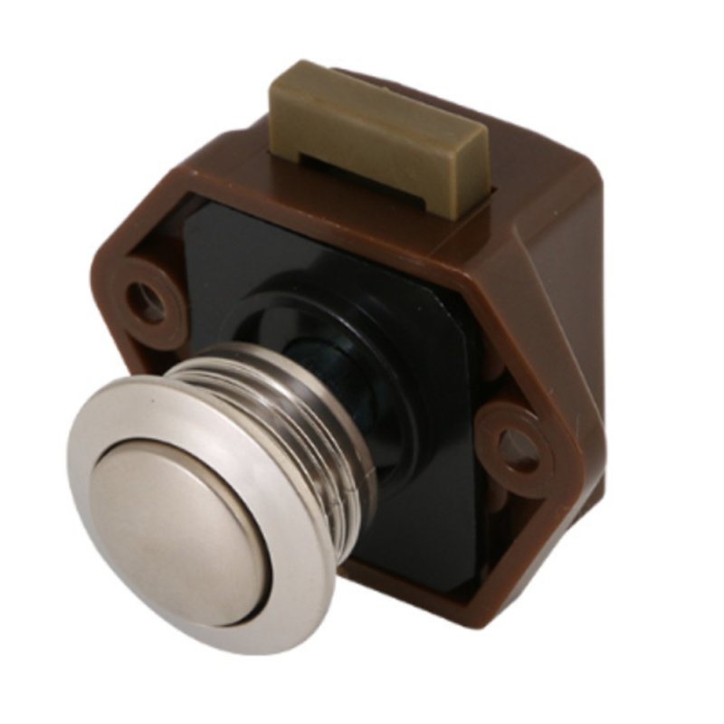 RV шкафова бутонна издърпваща ключалка – ABS, модел JA102, 30 000 цикли, 34,2 g