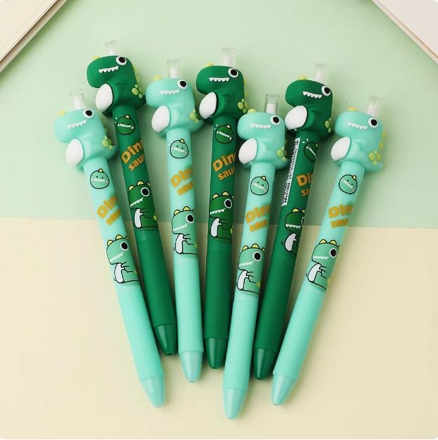 Kustīgs mehāniskais zīmulis, modelis 7949 Egg Dragon, silikona korpuss, plastiska ārējā apvalks, nepārtraukta rakstīšana, kastē 24 gab.