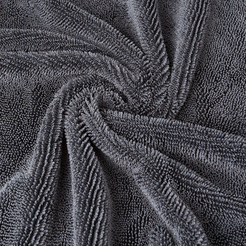 Automazgāšanas dvielis, mikrošķiedra, dubultā puses vīta audums ar Korejas pinuma dizainu; zīmols Hundred Trees; licencēts privātais zīmols; pielāgota apstrāde