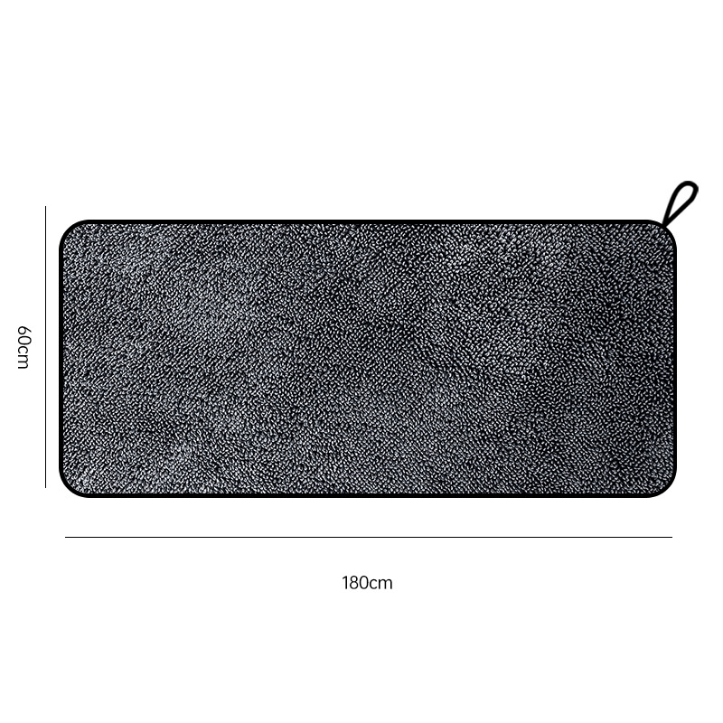 Automazgāšanas dvielis, mikrošķiedra, dubultā puses vīta audums ar Korejas pinuma dizainu; zīmols Hundred Trees; licencēts privātais zīmols; pielāgota apstrāde