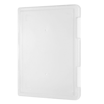 A4 διαφανής θήκη αρχείων για έγγραφα, μεταλλική κατασκευή με πλαστικά εξαρτήματα, χωρητικότητα 2 L, κατάλληλη για μελέτη/ γραφείο