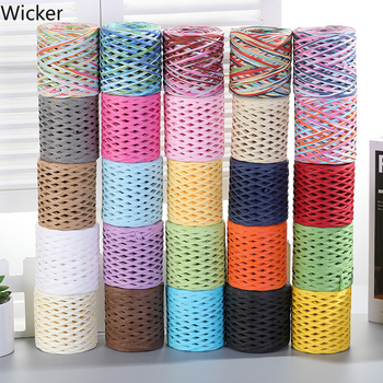 Хартия рафия въже за занаяти – влакнеста смес, тръбно прежда, единична нишка