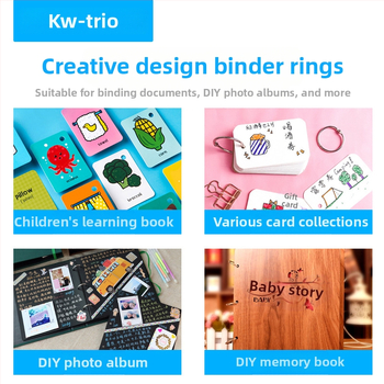Метални отворени пръстени за свързване на книги, DIY проекти, модел 19, марка Can be excellent
