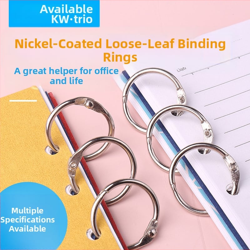 Metalinių atveriamų knygų žiedai DIY projektams, modelis 19, prekinis ženklas Can be excellent