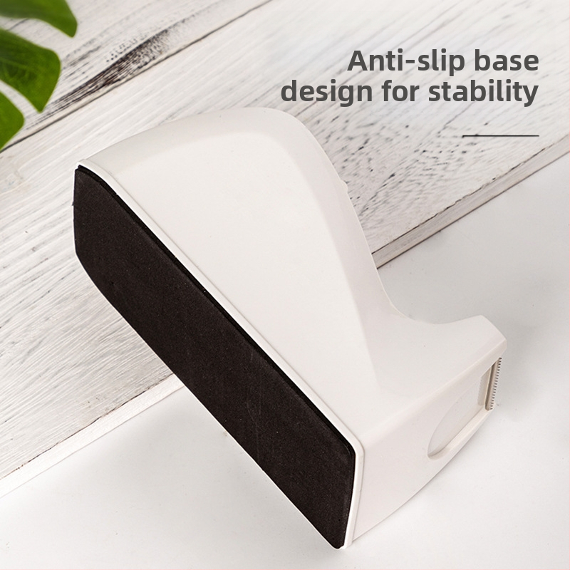 Deli държач за лента и режеща база, пластмасова, модел 81, подходяща за ленти до 22 мм ширина