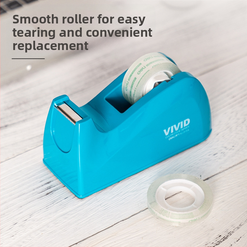 Deli държач за лента и режеща база, пластмасова, модел 81, подходяща за ленти до 22 мм ширина