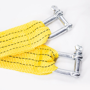 Автомобилно въже за теглене, найлон, висока якост, рефлекторно, двупластово