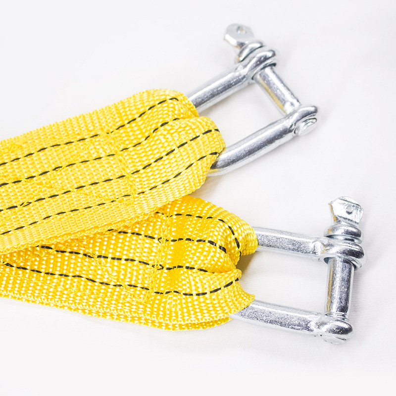 Автомобилно въже за теглене, найлон, висока якост, рефлекторно, двупластово