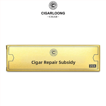 Cigarešu remontlīmplēsteris – bez smaržas, pilnīgi līmējošs, piemērots bojātām cigārām; Zīmols Cigarloong, Materiāls: Papīrs, Stils: Vienkāršs