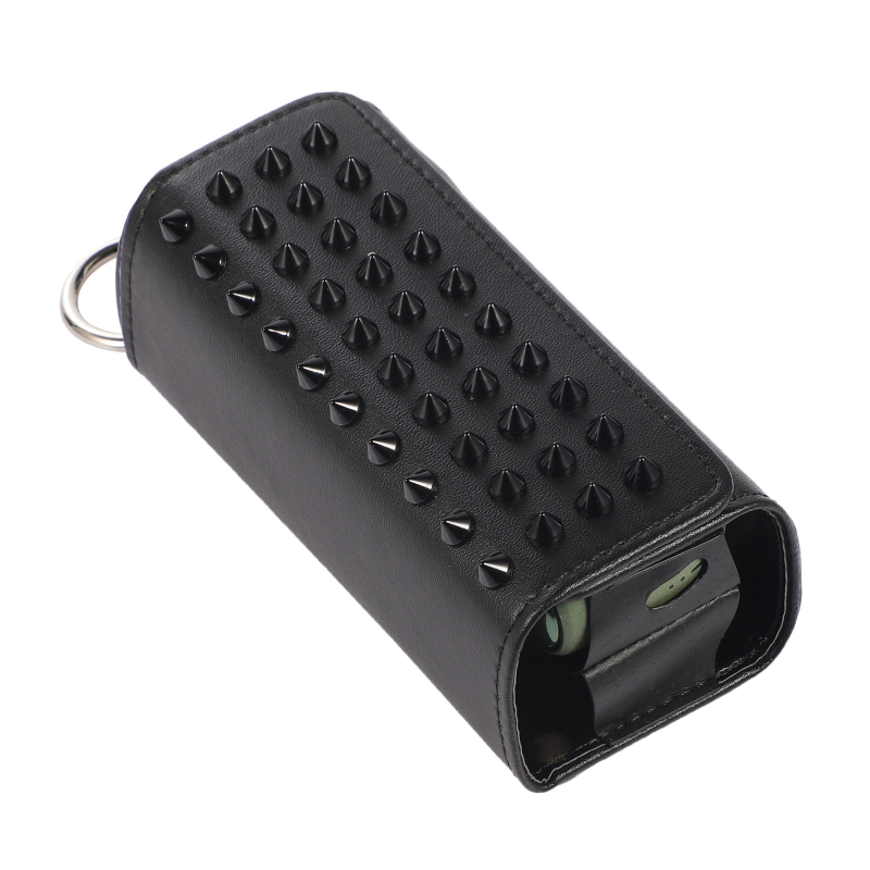 Aizsargājošs ādas gadījumā ar uzglabāšanas funkciju IQO 4.0 ILUM, 6. un 7. paaudze, japāņu stila gaišs luksuss, drukāts logo, Econlike