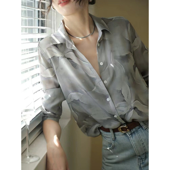 Γυναικείο πουκάμισο με halter λαιμό, κοντά μανίκια, 95% ακρυλικό ύφασμα, Άνοιξη 2025