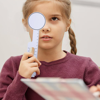 HUOTO Домашен комплект: очна таблица и измервател за зрение
