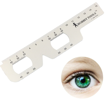 HUOTO Домашен комплект: очна таблица и измервател за зрение