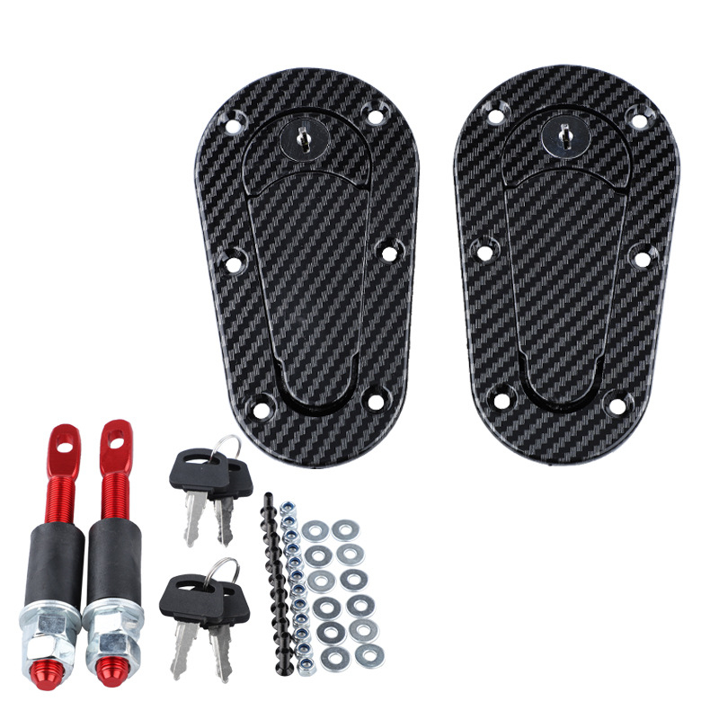 Ανθρακονημάτινος μηχανισμός κλειδώματος καπό κινητήρα, καθολική εφαρμογή, εξαρτήματα αγώνων