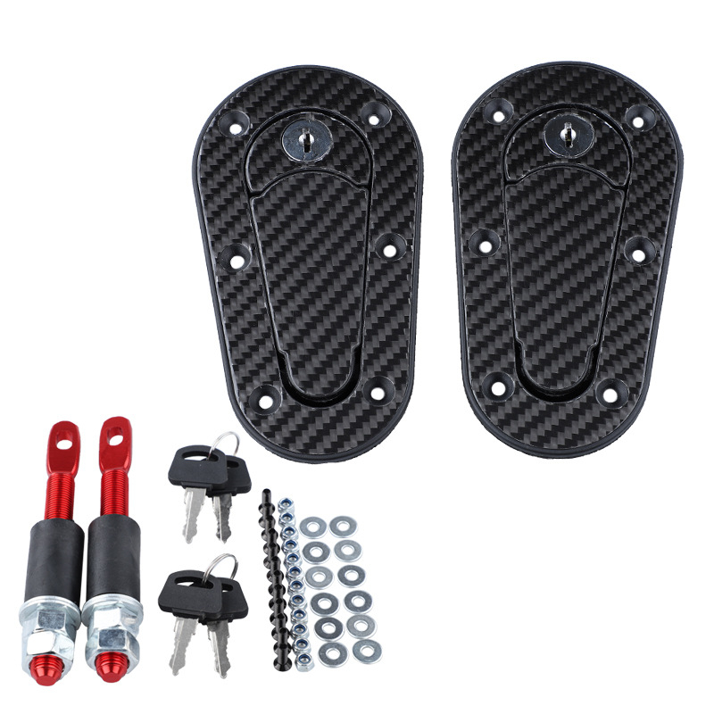 Ανθρακονημάτινος μηχανισμός κλειδώματος καπό κινητήρα, καθολική εφαρμογή, εξαρτήματα αγώνων