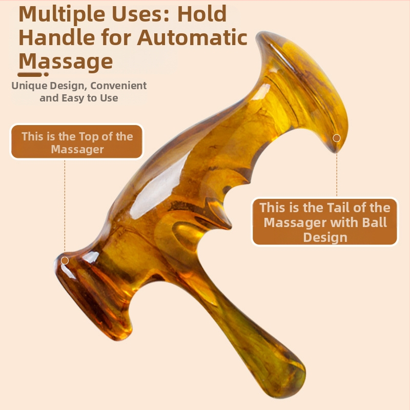 Palica za akupunkturu masažu – smola, ručni masažer, 103 g, za fitness i njegu zdravlja