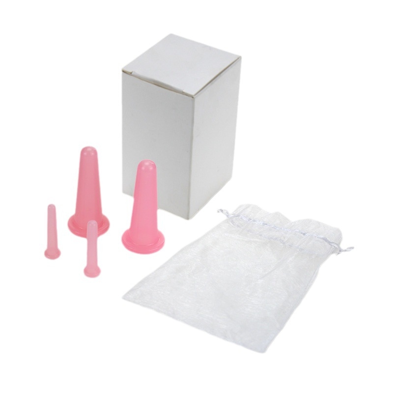 Lice silikonizirani vakuumski uređaj, 2 čašice, Materijal: Silikon, Težina: 0,01 kg