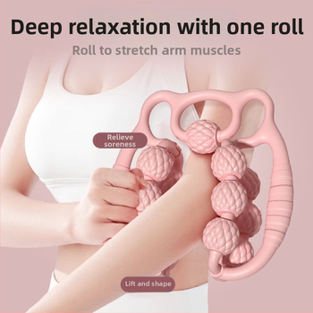 Λεπτό λαστιχένιο λουρί διάτασης για γιόγκα με ABS κατασκευή, κλιπ ποδιού σε δαχτυλίδι, αφρώδης κύλινδρος γάμπας για διάταση αυχένα και σπονδυλικής στήλης