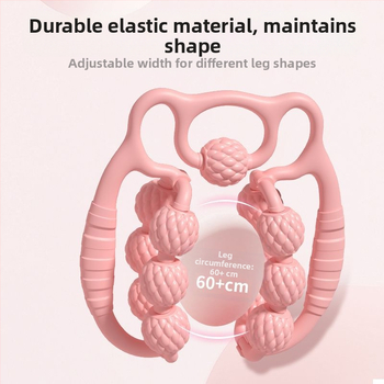 Λεπτό λαστιχένιο λουρί διάτασης για γιόγκα με ABS κατασκευή, κλιπ ποδιού σε δαχτυλίδι, αφρώδης κύλινδρος γάμπας για διάταση αυχένα και σπονδυλικής στήλης