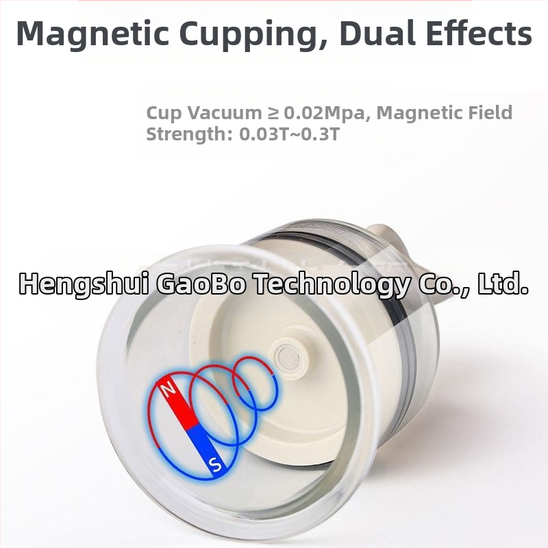 Uređaj za cupping – ručni zavrtni dizajn, jednokusna čašica, vakuumski negativan tlak, magnetska terapija, nekovinska konstrukcija, namijenjeno Tradicionalnoj kineskoj medicini