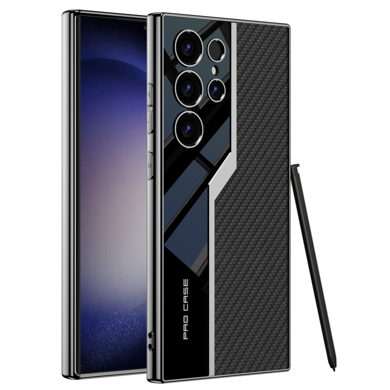 GKK Kožené puzdro z umelej kože pre Samsung S24 Ultra – kreatívny, módny, osobnosť (Materiál: umelej kože; Spracovanie: vstrekované formovanie; Funkcia: proti pádu; Kompatibilita: Samsung)