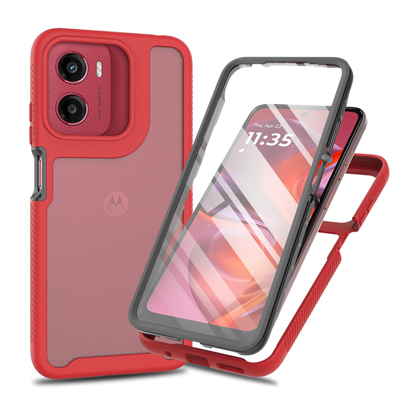 Kryt na Moto G25 s ochranou obrazovky a dizajnom hviezdnej oblohy — akryl, reliéfna úprava, proti nárazom, proti opotrebeniu a pádu, s možnosťou prispôsobenia