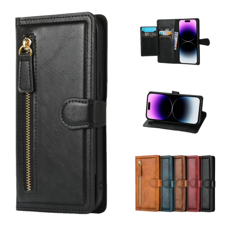 Kožený flip púzdro pre Google smartfóny – PU+TPU dvojvrstvový kryt, strojné spracovanie, prispôsobiteľné, proti opotrebeniu, proti odtlačkom prstov