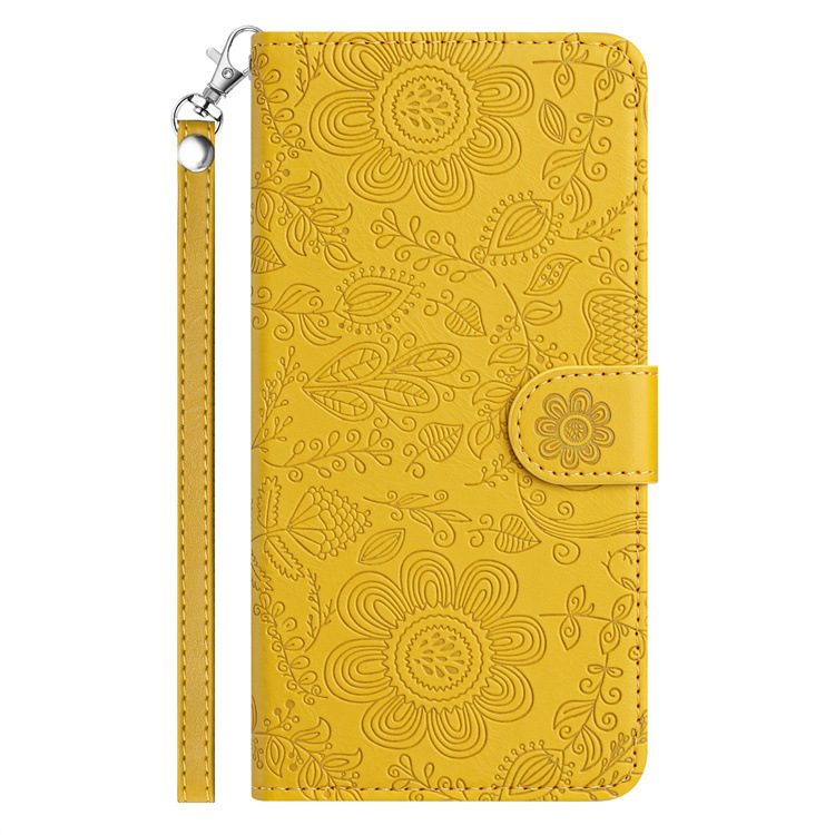 Θήκη DMX για Samsung S25/S24/S23 Edge με flip-top σχεδιασμό, πορτφόλιο για κάρτες και λαινάρι, PU+TPU, χειροποίητη