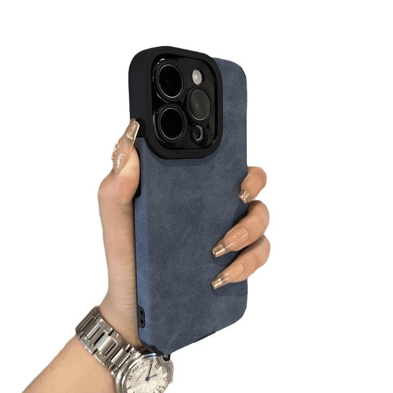 Калъф за iPhone от силикон със матов финиш, защита срещу изпускане, съвместим с iPhone 11 Pro Max–14 Pro Max