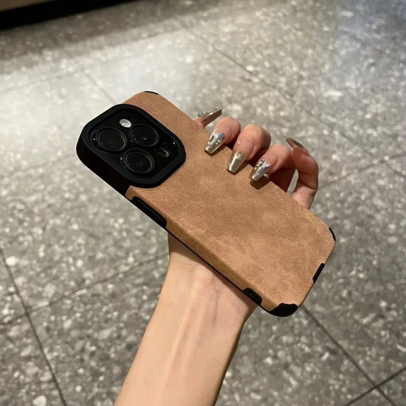 Калъф за iPhone от силикон със матов финиш, защита срещу изпускане, съвместим с iPhone 11 Pro Max–14 Pro Max