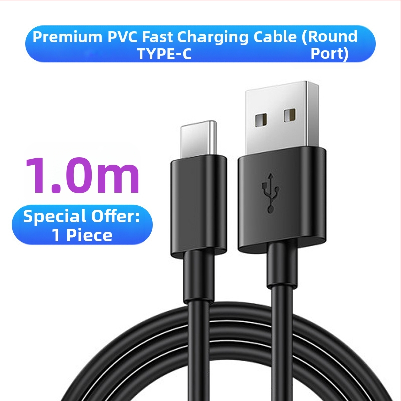 Πλεγμένο καλώδιο δεδομένων και φόρτισης για κινητά, διακλάδωση 1 προς 3, 2.4A γρήγορη φόρτιση, μήκος 1 m, θύρες Lightning, Micro USB και Type-C, μέγιστη ισχύς 12W