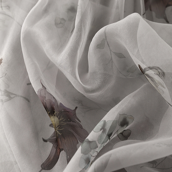 Suknja A-linije s opuštenim krojem, umjetnički vintage print, pamuk i lan, poliester ispod 30%, duga, ljeto 2025