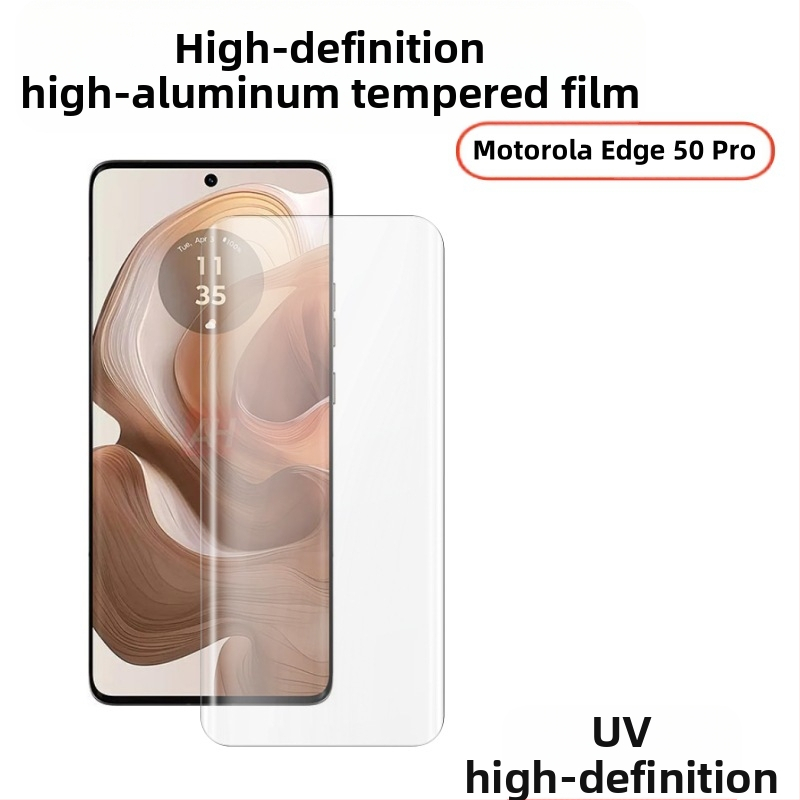 Предно закалено стъклено защитно покритие за екран Motorola Edge50 Pro — матирано покритие, защита от синя светлина, анти отпечатъци, прахоустойчиво