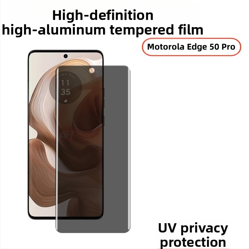 Предно закалено стъклено защитно покритие за екран Motorola Edge50 Pro — матирано покритие, защита от синя светлина, анти отпечатъци, прахоустойчиво