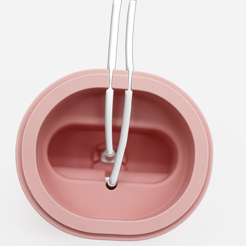 Silikónová stolná nabíjačka 3v1 pre Apple zariadenia: iPhone, Apple Watch, slúchadlá