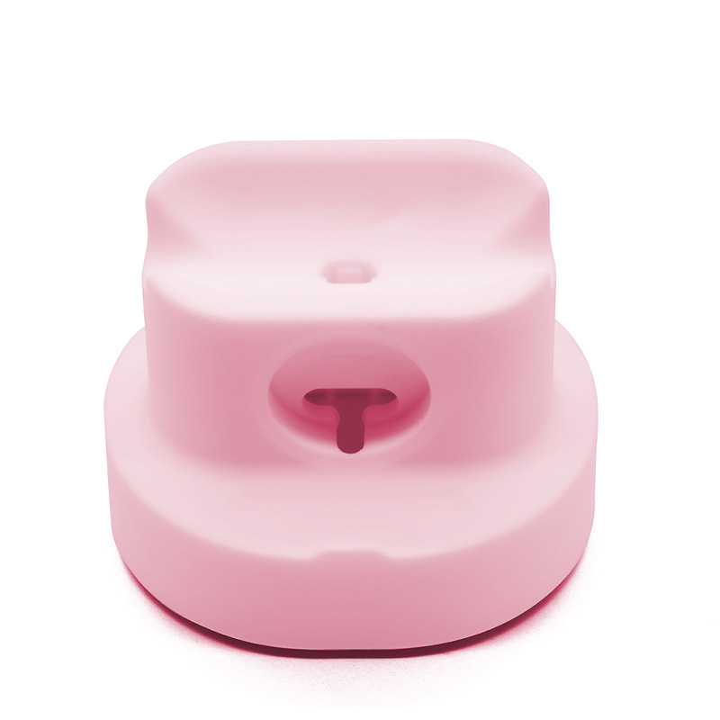 Silikónová stolná nabíjačka 3v1 pre Apple zariadenia: iPhone, Apple Watch, slúchadlá