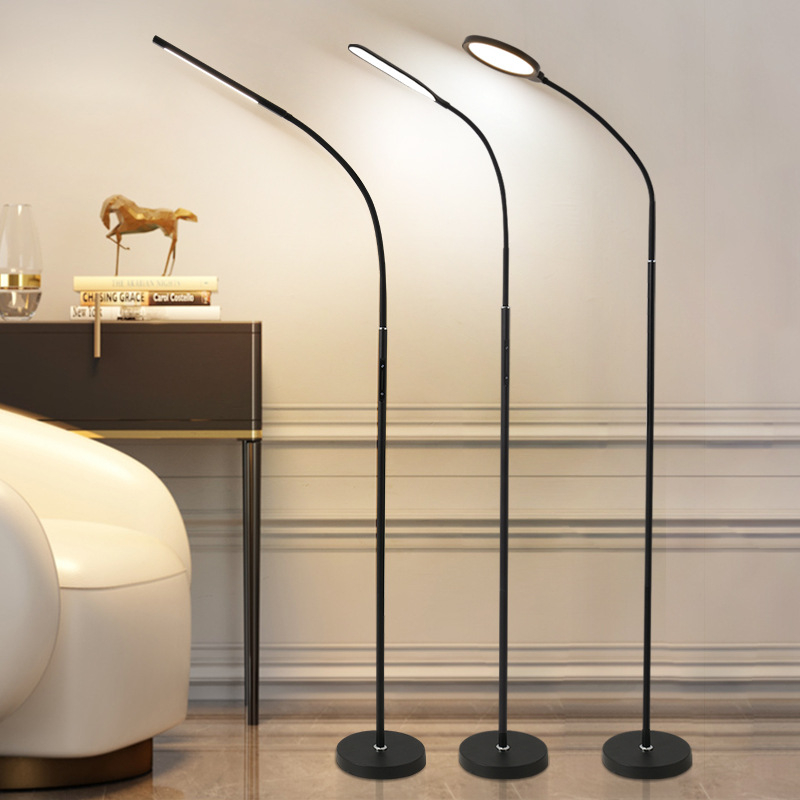 Δαπέδιο φωτιστικό με τηλεχειριστήριο, LED φωτισμός, ρυθμιζόμενο ύψος, περιοχή ακτινοβόλησης 5-10 m², CRI 80-90