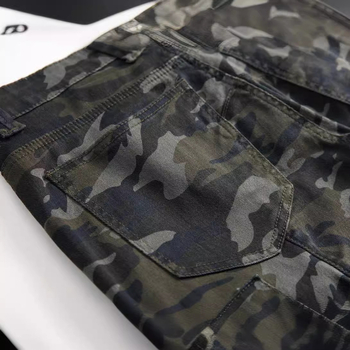 Дънки - Slim-Fit, средна талия, дънков плат 95% памук, множество джобове